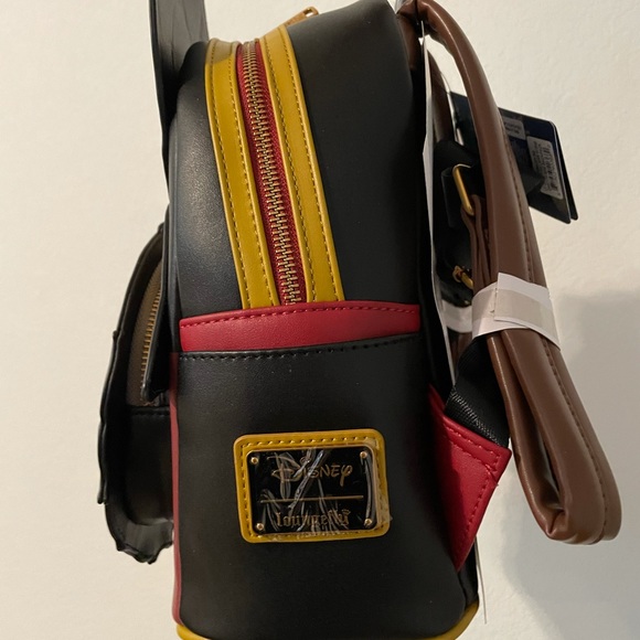 Loungefly NWT Disney Villains Gaston, beauty Beast - Picture 6 of 6